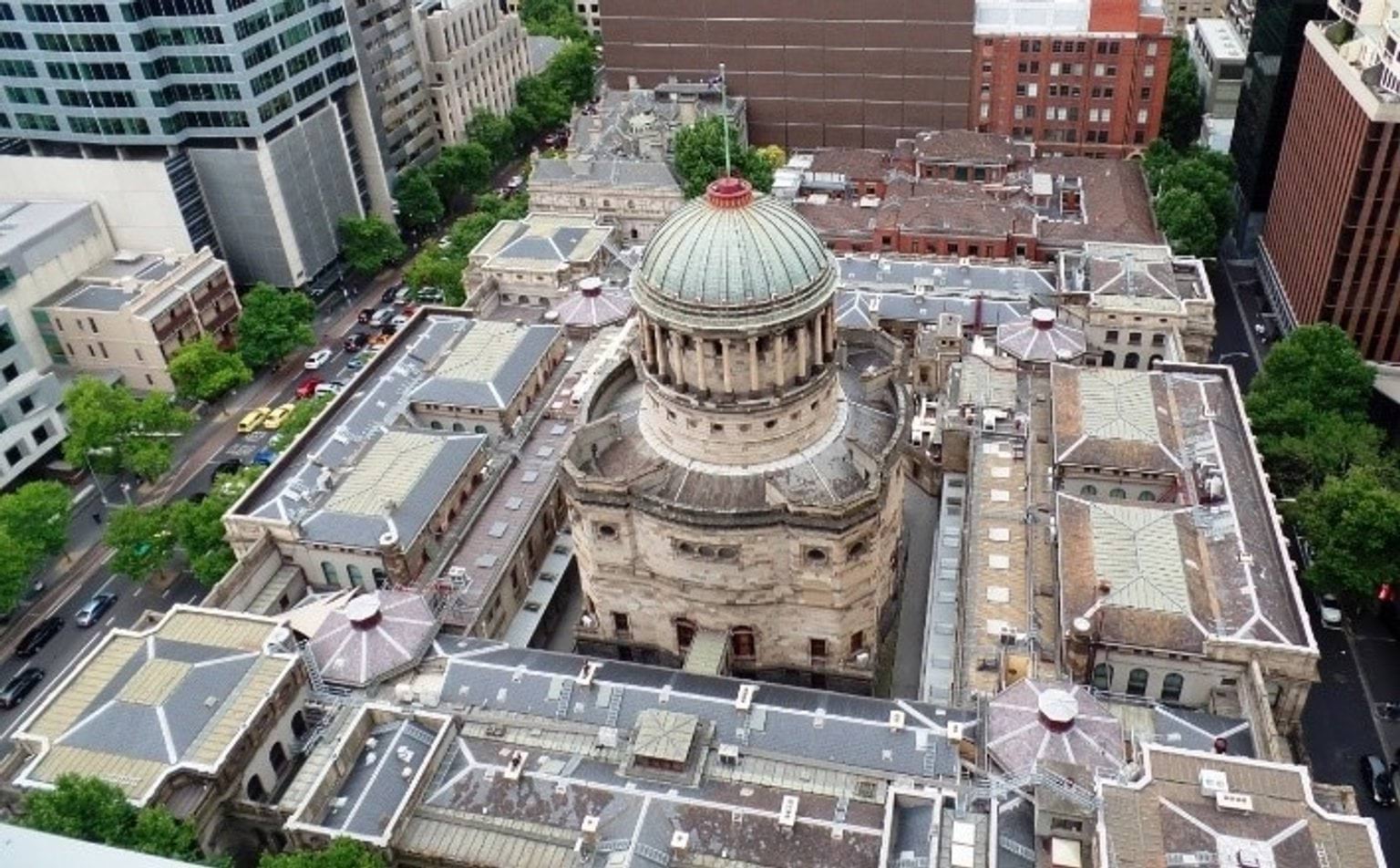 For lawyers Aerial view of Supreme Court